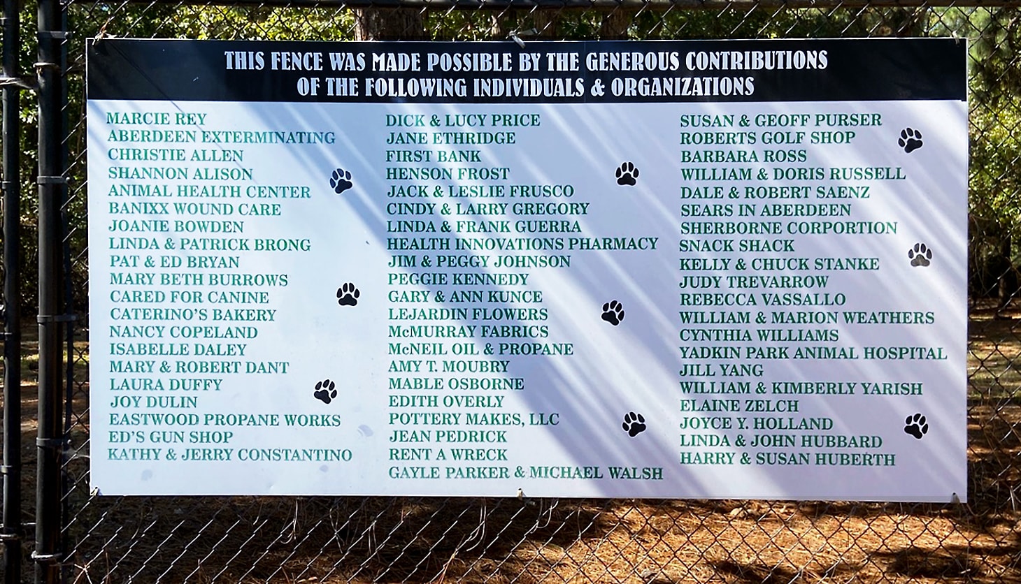 Original Pooch Park location graphic