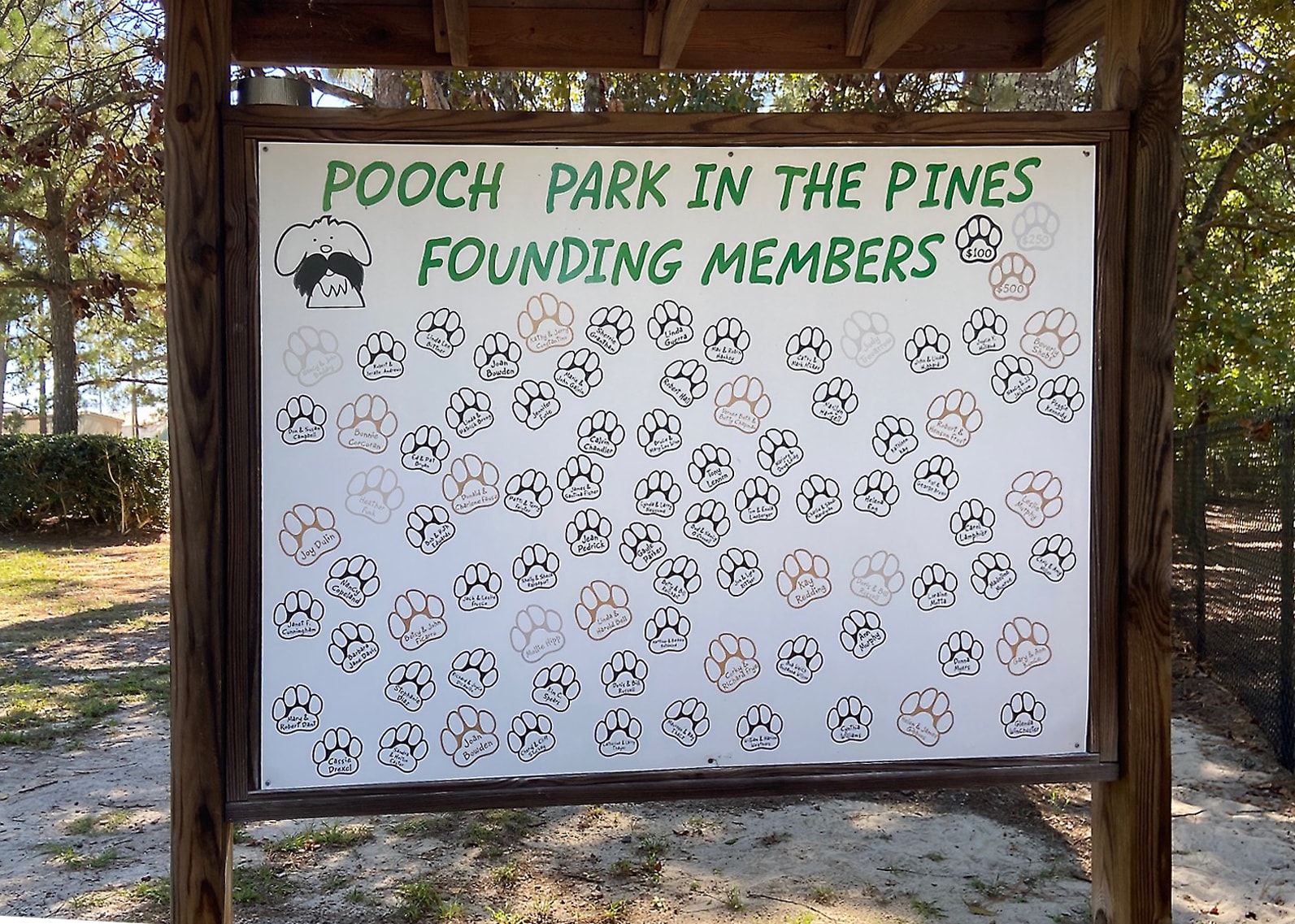Original photograph from the Pooch Park about page